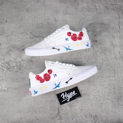 Vans Old Skool Desert Embllish White