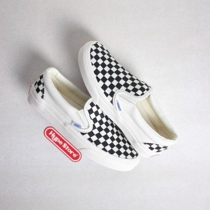 Vans Slip-On OG Checkerboard Black White
