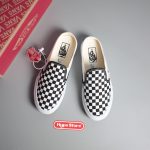 Vans Slip-On Mule Checkerboard Black White - Image 2