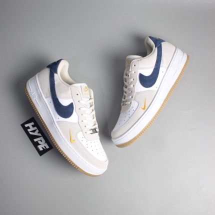 Nike Air Force 1 Low Cream White Navy