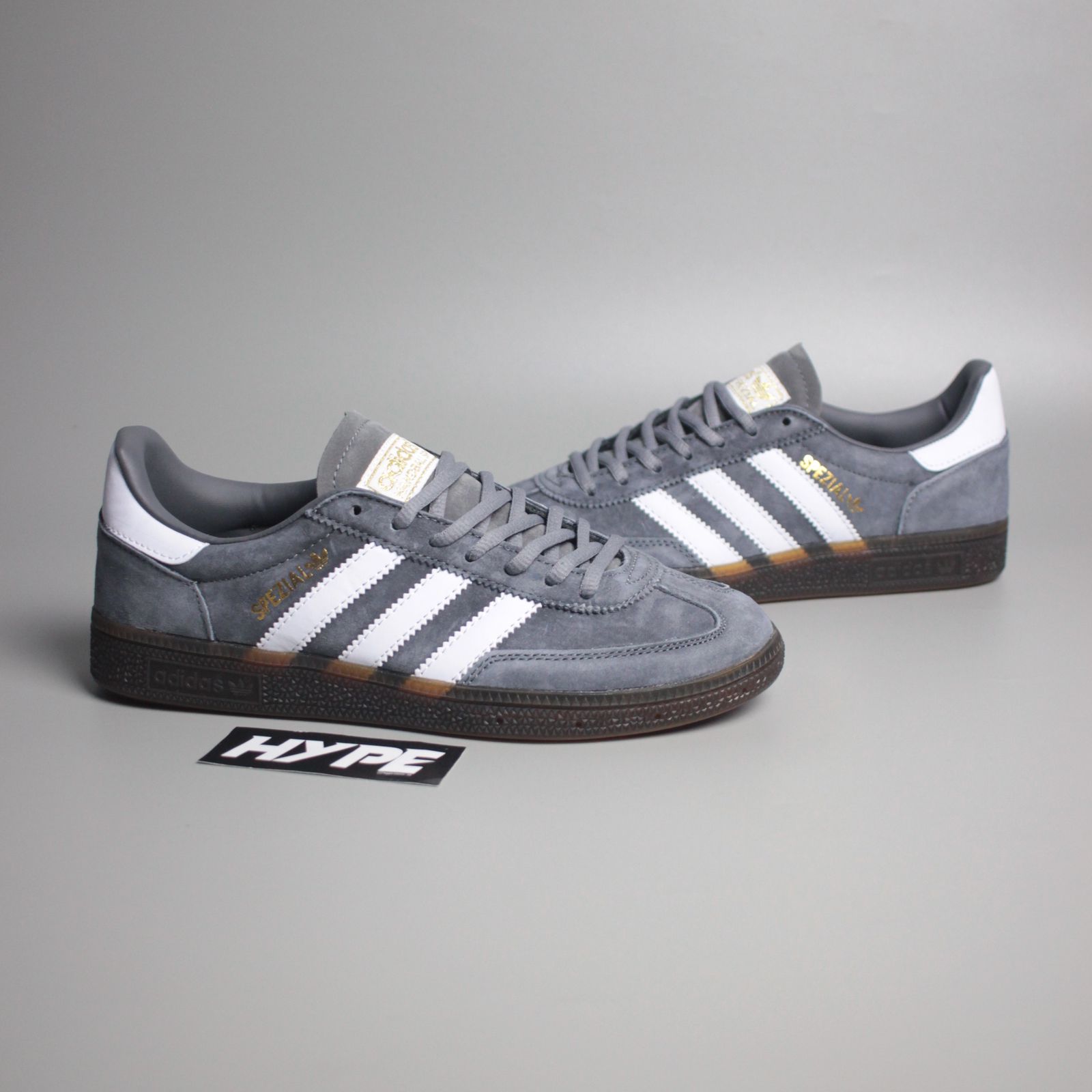 Adidas Handball Spezial Grey White Gum Adidas Handball Spezial Grey White Gum - Image 1