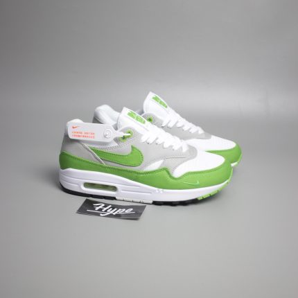 Patta x Nike Air Max 1 Chlorophyll Matte Silver White
