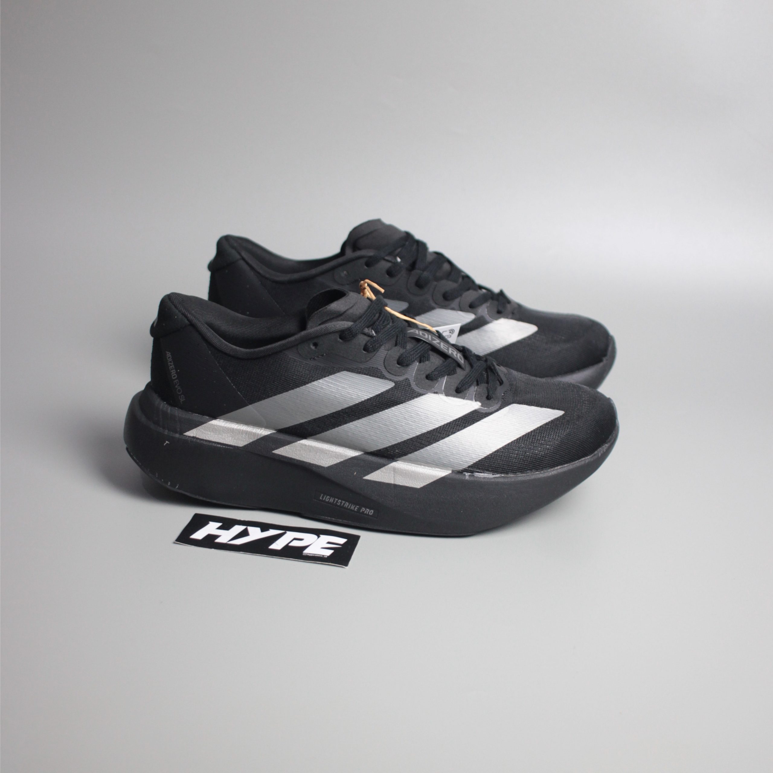 Adidas Adizero Evo SL Black Silver Adidas Adizero Evo SL Black Silver - Image 1