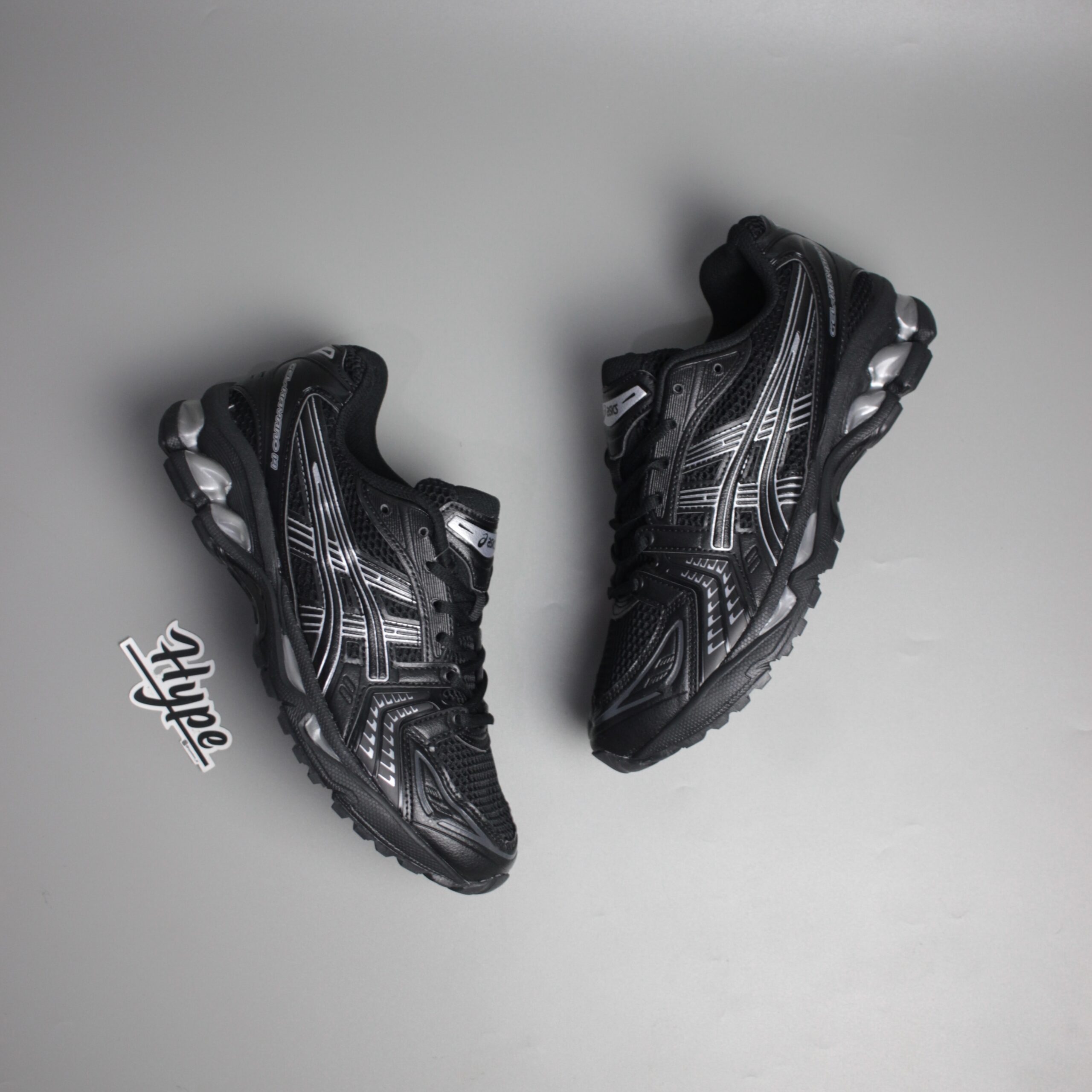 Asics Gel Kayano 14 Black Pure Silver Asics Gel Kayano 14 Black Pure Silver - Image 1