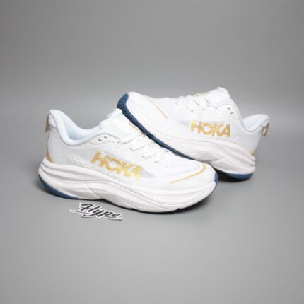 Hoka Skyflow White Frost Grey