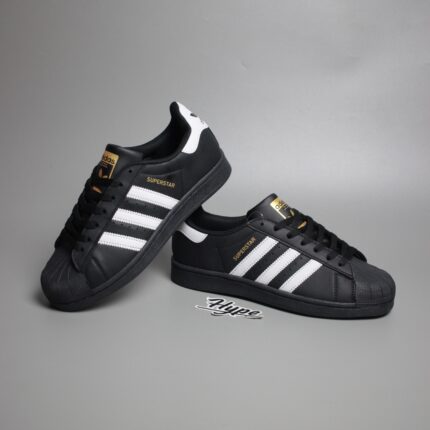 Adidas Superstar Black White