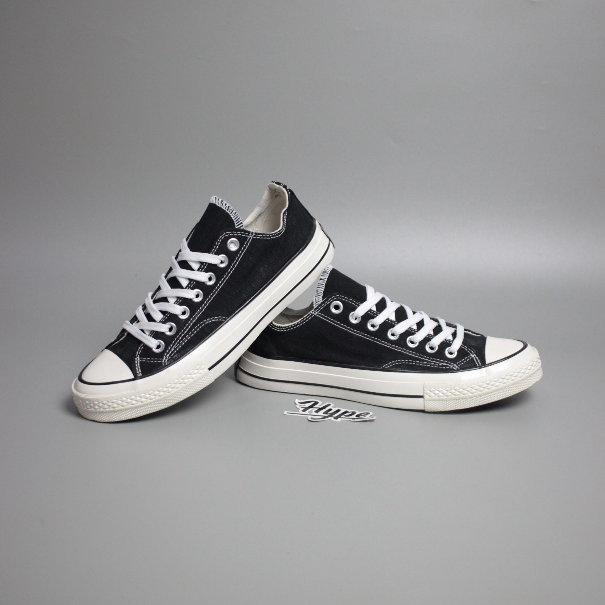 Converse Chuck 70s Low Black White Converse Chuck 70s Low Black White - Image 1