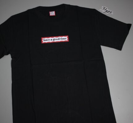 Have a Good Time Logo Tees Black