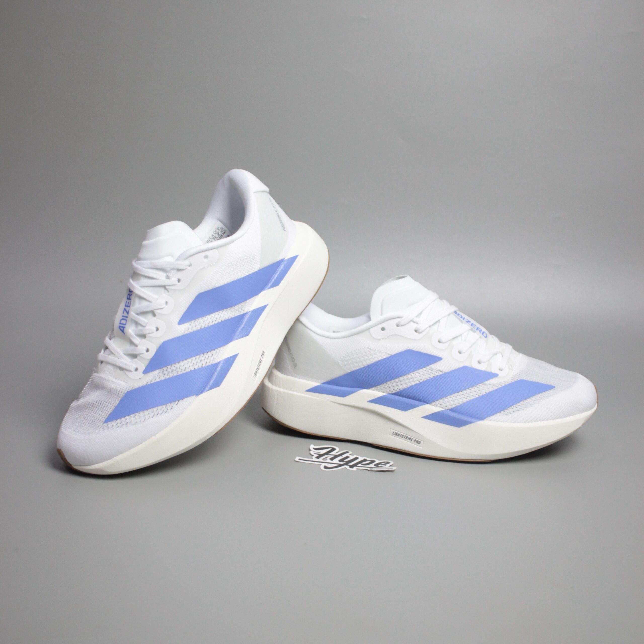 Adidas Adizero Evo SL White Royal Blue Adidas Adizero Evo SL White Royal Blue - Image 1