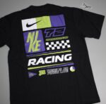 Nike Racing Tees Black Purple Green - Image 2