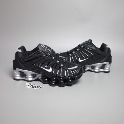Nike Shox TL Black Metallic Silver