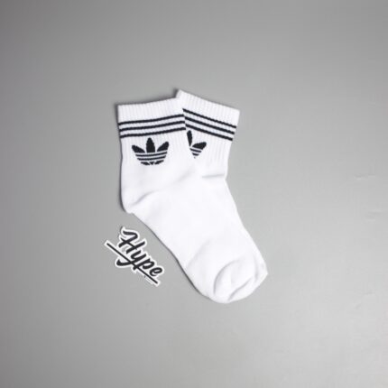 Kaos Kaki Adidas Garis Pendek White
