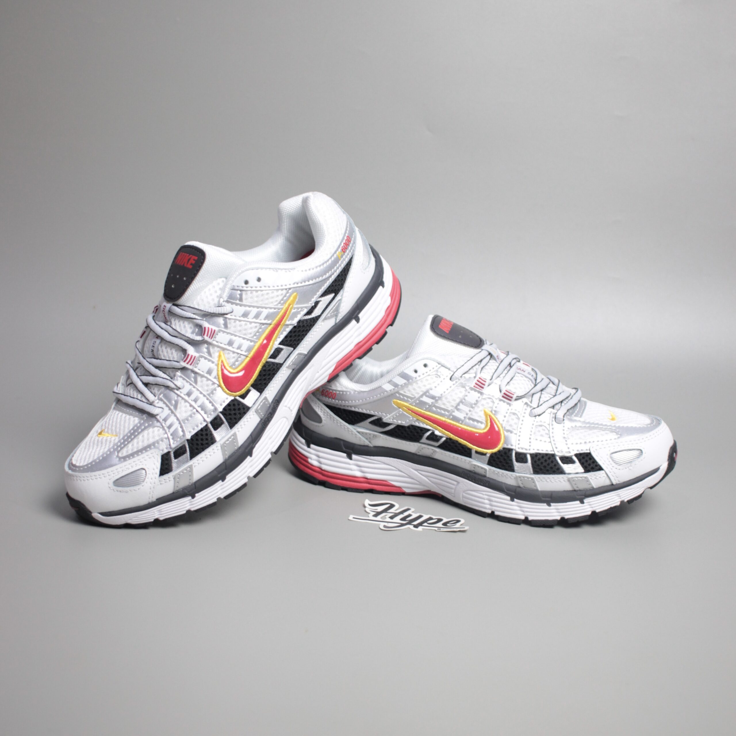 Nike P-6000 White Varsity Red Nike P-6000 White Varsity Red - Image 1