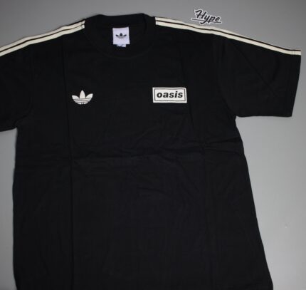 Adidas Oasis Live 25 Japan Tees Black White