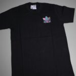 Adidas Pattern Trefoil Logo Tees Black